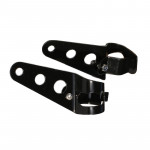 Jeu de 2 pattes de fixation pour phare de moto