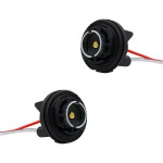 Jeu de 2 porte-lampes standard pour lampes à culot BA15S