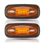 Jeu de 2 répétiteurs latéraux LED standard à fixation adhésive