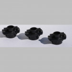 Jeu de 3 entretoises pour fixation de phares pour Citroën GS et CX