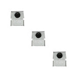 Jeu de 3 pattes de fixation WIPAC pour cerclages de phares 7 pouces