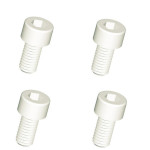 Jeu de 4 vis nylon type M5x12