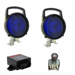 Kit de clignotement bleu pour véhicules prioritaires des années 60