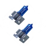 Jeu de 2 lampes H2 en 12 Volts 55 Watts effet "XENON BLUE"
