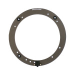 Platine de phare inox "Compétition" pour phares centraux ALPINE A110