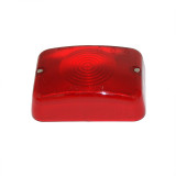 Cabochon rouge pour feu arrière autobus SAVIEM SC10 type RATP
