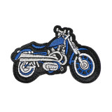Ecusson brodé moto