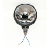 Jeu de 2 phares pour adaptation sur JEEP militaire en 6 volts éclairage jaune