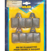 Jeu de 4 plaquettes de frein arrière pour Citroën GS et AMI 8 Super