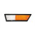 Cabochon de feu avant droit bord noir pour Citroën GS/GSA