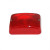 Cabochon rouge pour feu arrière autobus SAVIEM SC10 type RATP