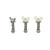 Jeu de visserie pour kits 4 phares MORETTE 145 mm