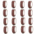Lot de 16 rouleaux de ruban adhésif électrique de couleur marron