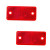 Jeu de 2 catadioptres rouge rectangulaires pour ALPINE A310
