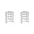 Jeu de 2 grilles de protection pour feux