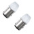 Jeu de 2 lampes LED 12/24 Volts équivalent 21/5 Watts