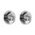 Jeu de 2 optiques de phares pour RENAULT DAUPHINE 1093