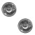 Jeu de 2 optiques HRW "Route" 130 mm pour Kit 4 phares MORETTE pour FORD ESCORT MK5