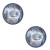 Jeu de 2 optiques de phares  "Route" pour PLYMOUTH VALIANT